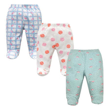 Load image into Gallery viewer, 3PCS Baby Pants 100% Cotton Baby Girls and Boys Clothes Unisex Casual Bottom PP Pants Newborn Baby Clothing For Children