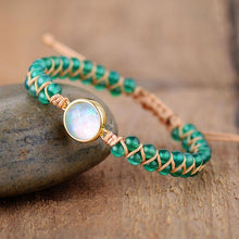 Load image into Gallery viewer, Handmade Luxury Wax Elegant Bracelet With Stone In Modern Colorful Design For Woman and Ladies