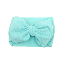 Load image into Gallery viewer, Baby Girls Headband Toddler Big Bow Hairband Cute Solid Stretch Turban For Baby Girls