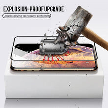 Load image into Gallery viewer, 100D Curved Edge For iPhone 7 8 6 6S Plus 11 12 Pro Max Mini Screen Protector iPhone X XR XS Max Glass Full Cover Glass HD 9H Tempered Glass Screen Protector for iPhone