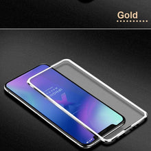 Load image into Gallery viewer, 10D Curved Edge Aluminum Alloy Tempered Glass for iPhone X XS MAX 11 12 Pro Max mini 6 6S 7 8 Plus Full Cover Screen Protector Titanium Alloy Metal Edge Full Coverage Front Tempered Glass Screen Protector for iPhone