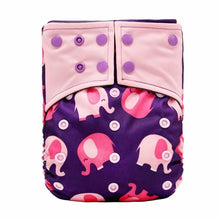 Load image into Gallery viewer, Baby Cloth Diaper Reusable Adjustable Pocket Nappy Cover Fit All Diaper Reusable Nappies Cotton In Modern Trend Printed Design For Unlimited Uses