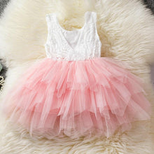 Load image into Gallery viewer, Luxury Toddler Girl Baby Clothing Dresses For 1 Year Birthday Christening Lace Girls Tulle Infant Party Cake Smash Outfit Dress for Girls 1-6 Years