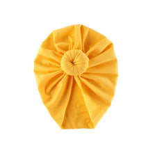 Load image into Gallery viewer, Infant Baby Headbands Solid Cotton Knot Turban Headband For Girls Beanie Hat Headwear For Girls