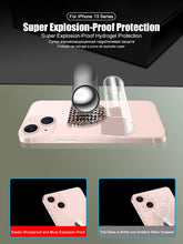 Load image into Gallery viewer, Full Cover iPhone 14 13 11 12 XS MAX XR X 7 8 6 6S SE Pro MAX Plus Mini Soft Back Phone Screen Protector Anti Bubble/Scratch Ultra Thin Tempered Glass Screen Protector