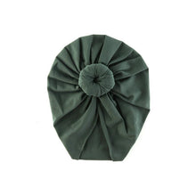 Load image into Gallery viewer, Infant Baby Headbands Solid Cotton Knot Turban Headband For Girls Beanie Hat Headwear For Girls