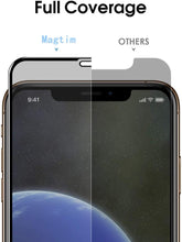 Load image into Gallery viewer, 3Pcs Full Cover Black Edge Anti-spy Tempered Glass Private Screen Protector For iPhone 14 13 12 11 Pro MAX X XS Max XR 7 8 Plus Tempered Glass Full Glue Edge to Edge scratchproof Guard Screen Guard for iPhone