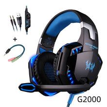 Load image into Gallery viewer, Modern Luxury Gaming STEVVEX Headset over-ear Game Earphones Wired gaming headset microphone Deep bass stereo headphones for PC and GAming