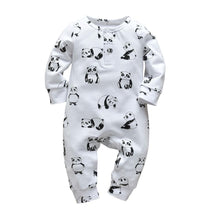 Load image into Gallery viewer, Modern Printed Baby Boys and Girls Romper Cotton Long Sleeve Jumpsuit for Infant Clothing Newborn Baby Kids