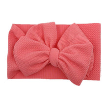 Load image into Gallery viewer, Baby Girls Headband Toddler Big Bow Hairband Cute Solid Stretch Turban For Baby Girls