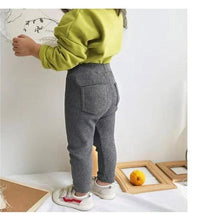 Load image into Gallery viewer, Baby Girls Leggings Cotton Pants Spring Autumn Kids Girls Pants Fashion Solid Long Trousers Children's Pants