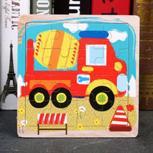 Load image into Gallery viewer, Wood Puzzles Children Adults Vehicle Puzzles Wooden Toys Learning Education Environmental Assemble Toy Educational Games For Baby and Kids