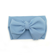 Load image into Gallery viewer, Baby Girls Headband Toddler Big Bow Hairband Cute Solid Stretch Turban For Baby Girls