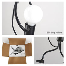 Load image into Gallery viewer, Industrial Metal Pendant Light, Creative Cartoon Ceiling Light Fixture, Indoor Hanging Lamp, Modern Minimalist Lamps for Bedrooms Loft Study Restaurant Entryway Foyer, E27 Great decoration for Bedroom and Kids Room