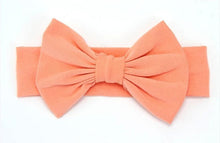 Load image into Gallery viewer, Headband Knitted Cotton Children Girls Elastic Bow Hair Bands Turban for girl Headbands