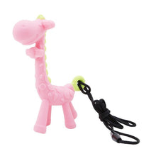 Load image into Gallery viewer, Unique Cute Cartoon Giraffe Shape Baby Teether Silicone Teething Toy New Hanging Toy For Baby Activity