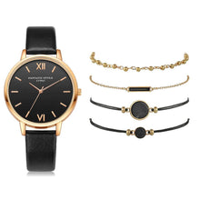 Load image into Gallery viewer, Top Style FLuxury High Fashion Women's Luxury Leather Band Analog Quartz Wrist Watch Ladies Watch For Women and Girls