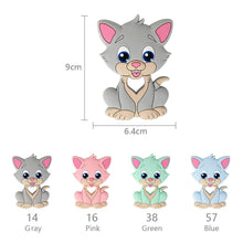 Load image into Gallery viewer, New Animal Style Baby Silicone Teether Food Grade Toys Teething Nursing Silicone BPA Silicone Teether