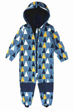 Load image into Gallery viewer, Ski suit For Children Soft Shell Outdoor Jacket Waterproof Fleece Lining Jumpsuit For Boys and Girls In Modern Colorful Design