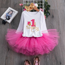 Load image into Gallery viewer, Modern Winter Long Sleeve Baby Girls Dress For Girl Casual Wear Daily Clothes For Girls Excellent For Party and 1st Birthday party