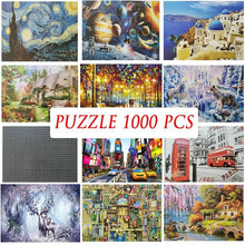 Load image into Gallery viewer, 1000 Pieces Wooden Assembling Picture Space Travel Landscape Puzzles Toys For Adults Children And Kids Home Game Fun