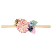 Load image into Gallery viewer, Handmade Luxury Pearl Baby Headbands Bundle Nylon Elastic Newborn Hair Accessories for Girls Kids