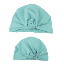 Load image into Gallery viewer, Modern popular Mother and Daughter Turban Headband Set Girls Headwear Mother and Baby Turban Headbands Set Lovely Knot Beanie Baby Hair Accessories