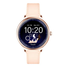 Load image into Gallery viewer, Luxury Modern Stylish Women Smart Watch With Round Screen Smartwatch For Girl Woman and Ladies With Heart Rate Monitor Compatible For Android and IOS Sistems