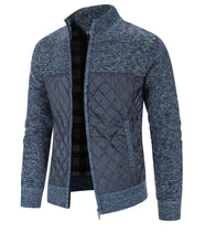 Load image into Gallery viewer, New Autumn Winter Jacket Men Warm Casual Slim Fit Fleece Jacket Elegant Jackets For Men Warm Soft Sweater Solid Jackets Casual Business Men Clothing Lightweight Hooded Jackets