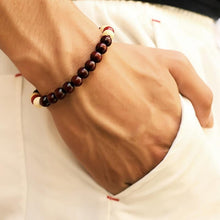 Load image into Gallery viewer, Lava Stone Men Wrist Bracelet Natural Moonstone Bead Tibetan Chakra Diffuser Bracelets For Men Jewelry Cool Gifts