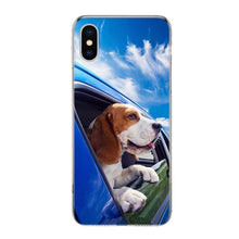Load image into Gallery viewer, Beagle Dog Phone Case For Iphone 11 13 14 Pro Max 12 Mini Phone Case X Xs Xr 6 6s 8 7 Plus Se 5 5s Cover Snuggle Beagle Puppy Dog Hard Case