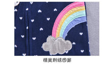 Load image into Gallery viewer, Modern Cartoon Unicorn Baby Girl Jumpsuit Footies Romper For Newborn Boy and Girls In Trend Design