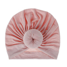 Load image into Gallery viewer, Trend New Mother & Baby Hat Soft Cotton Turban Hat Baby Elastic Toddler Infant Cap For Girls and Women