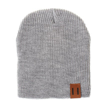 Load image into Gallery viewer, Winter Hats Mom& Dad Women Man Toddle Kids Baby Boy Girl Winter Warm Caps Knit Beanie Hat Adults Kids Caps For Mother and Daughter Summer Cap