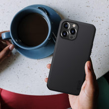 Load image into Gallery viewer, Super Hard Back Soft Shock Absorb Cover for iPhone 13 Pro Max Case Slide Camera Business Black Elegant Back Cover for iPhone 13 Mini 13 Pro Max Case