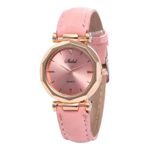 Load image into Gallery viewer, Women Watch Rhinestone Fashion Exquisite Women Leather Casual Watch Luxury Analog Quartz Crystal Wristwatch Bracelet Watch For Women and Girls