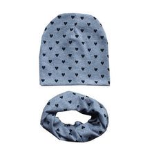 Load image into Gallery viewer, Modern Children Hat Scarf Set Camouflage Print Cotton Baby Beanie Collar for Baby Boy/Girl Cap Kids Warm Hats Scarves Design
