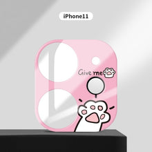 Load image into Gallery viewer, Cute Cartoon Camera Protector Case For iPhone 13 12 11 Pro Max Camera lens Cover Glass For iphone 12 13 mini Protection Sticker Aluminum Alloy Lens Protective Ring For Camera Protection