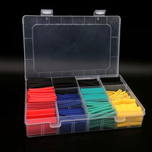 Load image into Gallery viewer, 127-750pcs Heat-shrink Tubing Thermoresistant Tube Heat Shrink Wrapping Kit Electrical Connection Wire Cable Insulation Sleeving