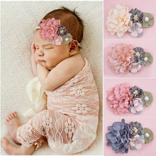 Load image into Gallery viewer, Luxury Modern Handmade Headwear Cute Baby Girls Headbands Accessories Flower Band for Newborns Toddler Infants Fashion Bow for Girls