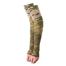 Load image into Gallery viewer, 2PCS Tactical Camouflage Sports Arm Sleeve Basketball Cycling Arm Warmer Summer Running Fishing UV Sun Protection Soft Cover For Arm Tattoo Cover Up Cooling Sports Sleeve For Basketball Golf Football