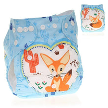 Load image into Gallery viewer, Modrn Printed Baby Pocket Cloth Diaper Nappy Reusable Adjustable Washable Nappies For Baby Boys and Baby Girls In Elegant Style
