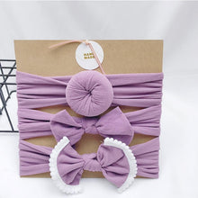 Load image into Gallery viewer, Baby Headbands For Newborn Hair Band Cute Baby Bow Flower Elastic Bow Headwear Kids Gifts Girl Hair Accessories
