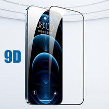 Load image into Gallery viewer, 9D Full Cover Protective Glass IPhone 7 Plus 8 6 6S 5 XR XS Max Tempered Glass Iphone X Screen Protector for IPhone Se 2020 Case Scratch Resistant Easy Install Bubble Free Case Friendly Screen Protection iPhone Glass