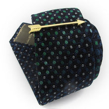 Load image into Gallery viewer, Men's Tie Clips Unique Designs Anchor Tie Pins Thick Metal Silver Creative Modern Tie Clip Men's Clothing Accessories Tie Clip Classic Arrow Clips For Men