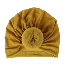 Load image into Gallery viewer, Trend New Mother & Baby Hat Soft Cotton Turban Hat Baby Elastic Toddler Infant Cap For Girls and Women