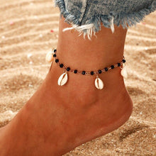 Load image into Gallery viewer, Luxury Leg Brecelet Gold Color Tassel Beads Anklet Bracelet for Leg for Women Set