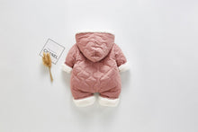 Load image into Gallery viewer, Modern Elegant Winter Children's baby Plush Thickened Cotton Jumpsuit Jacket For New Baby Boys and Girls