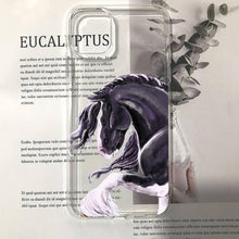 Load image into Gallery viewer, Beauty Horse Phone Case For Iphone 13 11 12 Pro Xs Max 8 7 6 6s Plus X 5s Se 2020 Xr Case Slim Profile Cute Printed Designer Snap On Case
