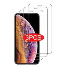 Load image into Gallery viewer, 3PCS 9H Tempered Glass For iPhone 14 13 12 11Pro Max 7 8 Plus Screen Protector For iPhone XS Max XR 12mini Protective Glass Film Premium Tempered Glass Screen Protector for iPhone
